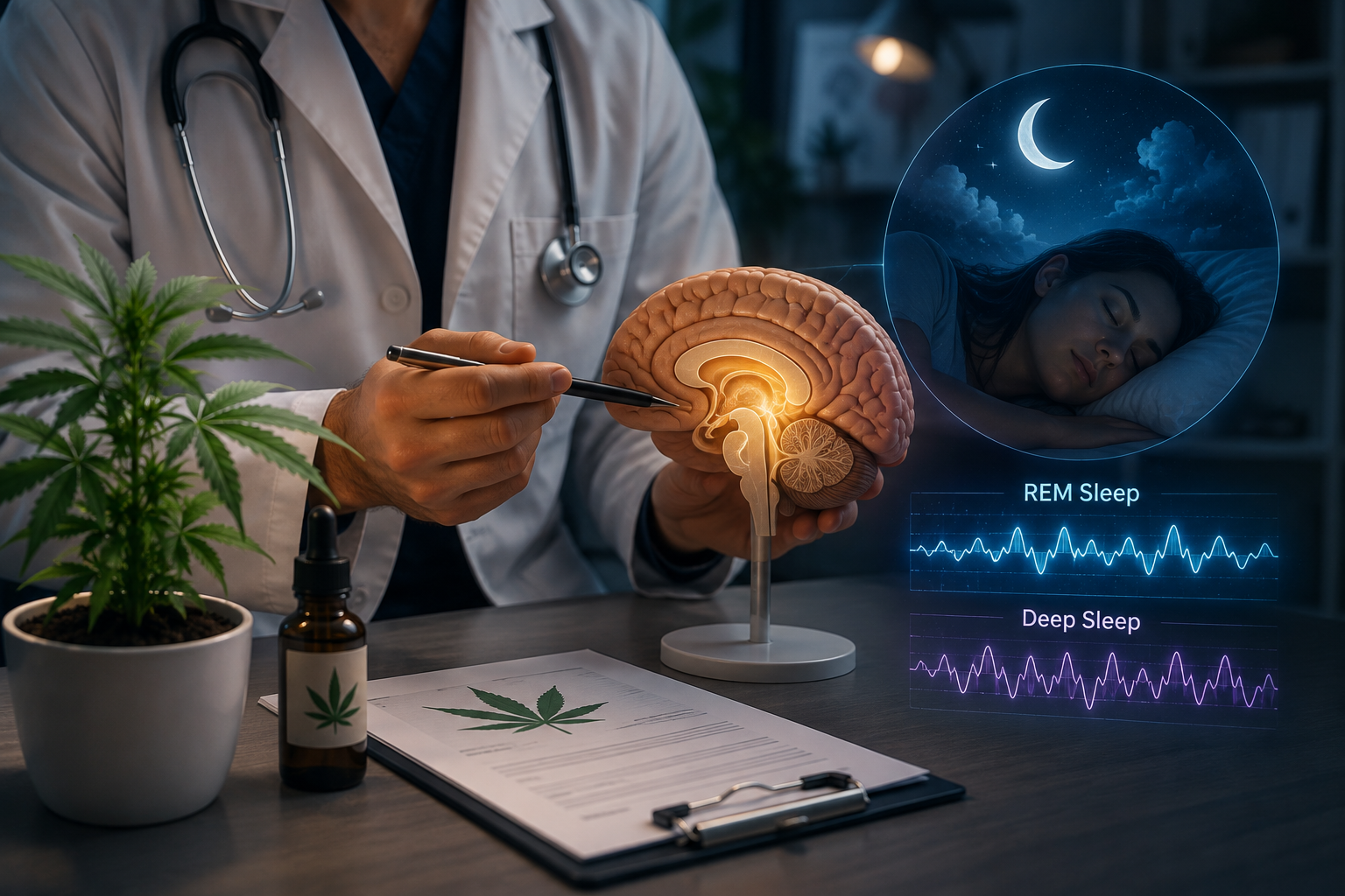 Cannabis and REM Sleep: Effects on Dreams & Sleep Quality