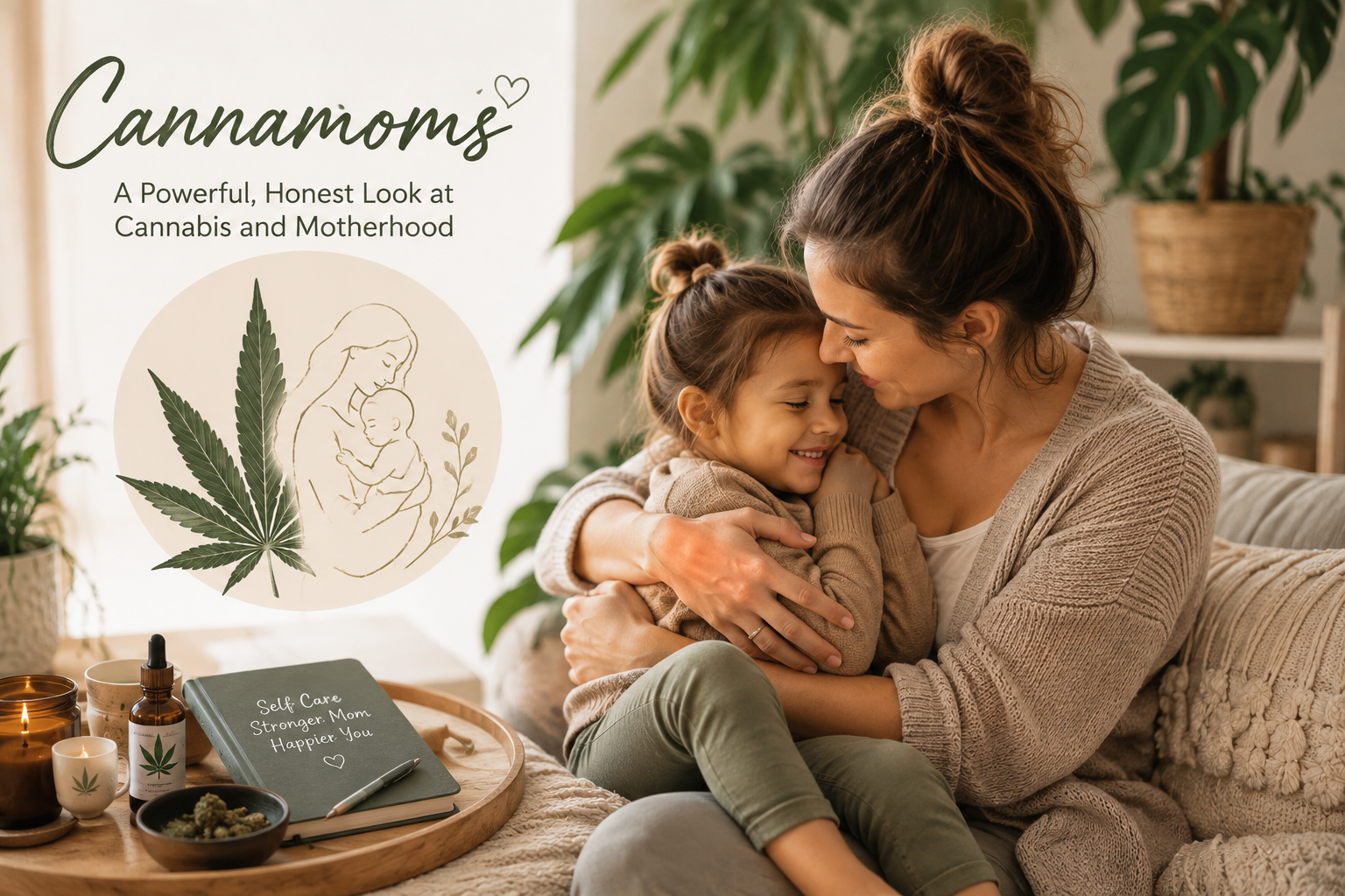 Cannamoms discussing cannabis, motherhood, and modern parenting